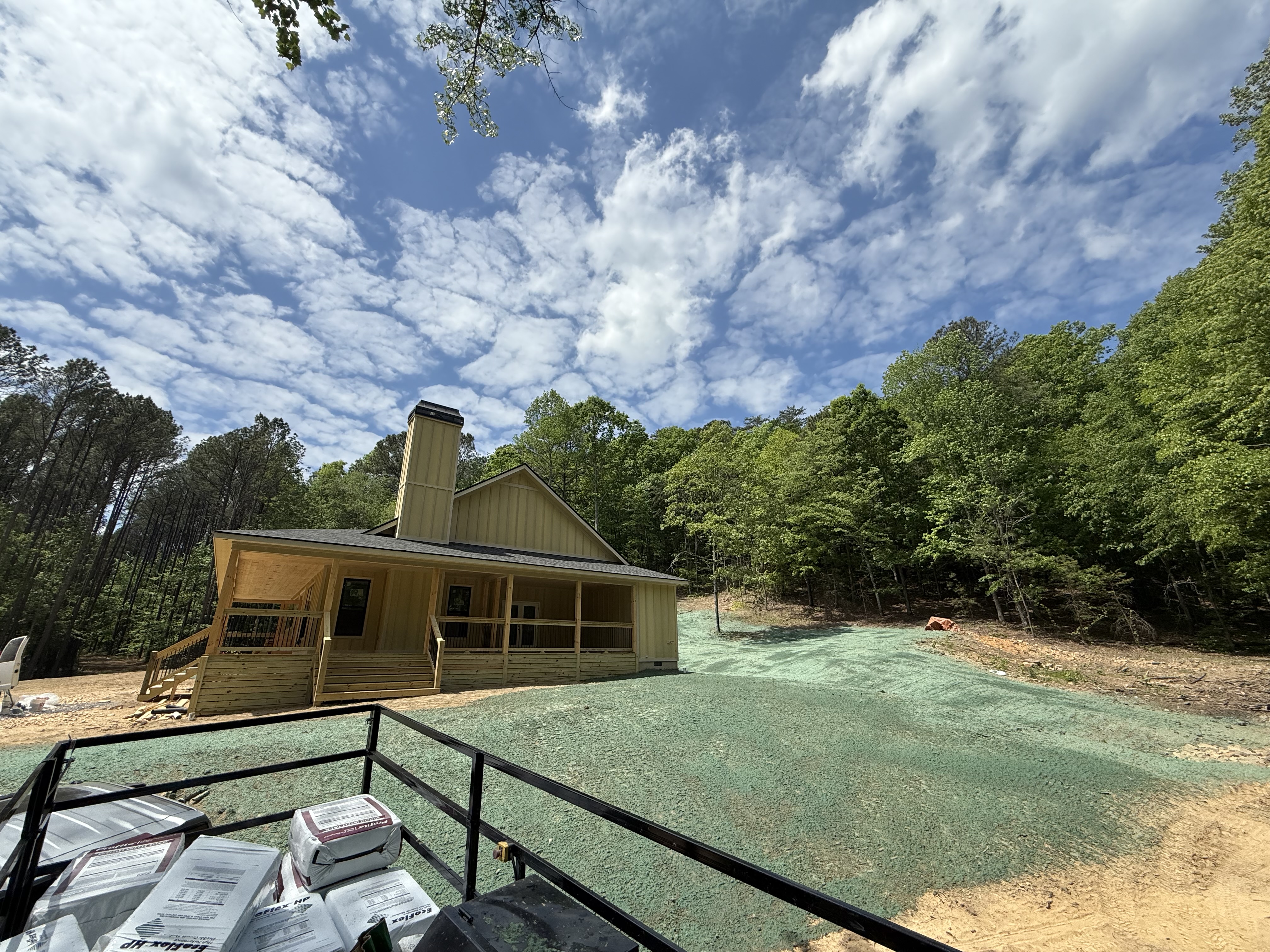 Hydroseeding application by Lusk